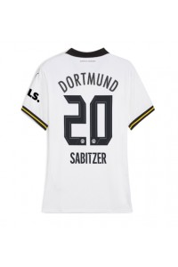 Fotbalové Dres Borussia Dortmund Marcel Sabitzer #20 Dámské Třetí Oblečení 2024-25 Krátký Rukáv